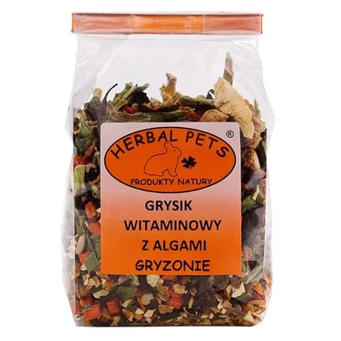 HERBAL PETS grysik witaminowy z algami - dodatek do diety dla królików i gryzoni 150g