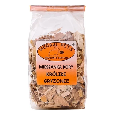 HERBAL PETS mieszanka kory - naturalny przysmak dla królików i gryzoni 75g