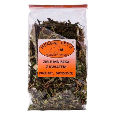 HERBAL PETS ziele mniszka z kwiatem - suszone zioła dla królików i gryzoni 80g