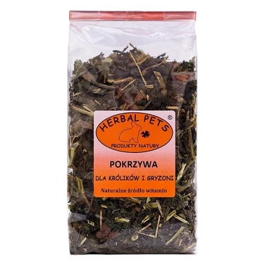 HERBAL PETS pokrzywa - suszone zioła dla królików i gryzoni 70g