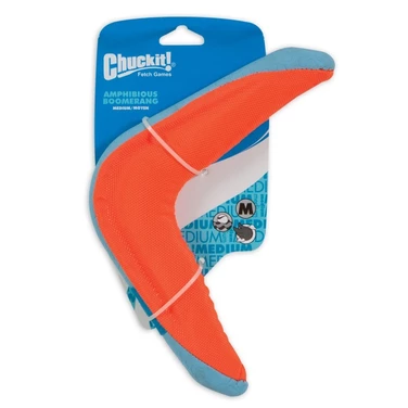 CHUCKIT! Amphibious Boomerang - unoszący się na wodzie aport dla psa w kształcie bumerangu 24,5 cm