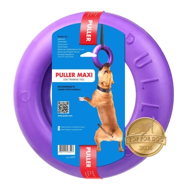 PULLER - lekkie i wytrzymałe ringo dla psa z pianki, maxi 30 cm