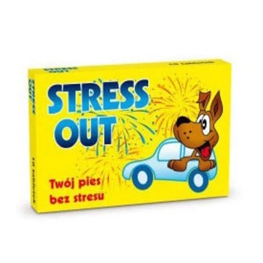 DERMAPHARM Stress out - preparat uspokajający dla psów 10 tabl.