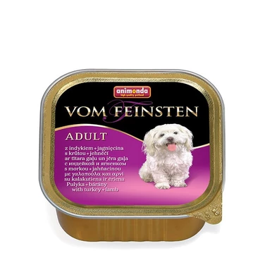 ANIMONDA Vom Feinsten Classic - pasztecik dla psów dorosłych z indykiem i jagnięciną 150 g