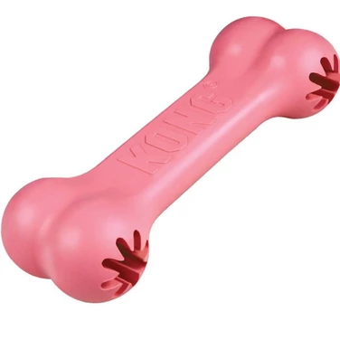 KONG® Puppy Goodie Bone - gumowa kość do gryzienia i wypełnienia jedzeniem, wersja dla szczeniaka