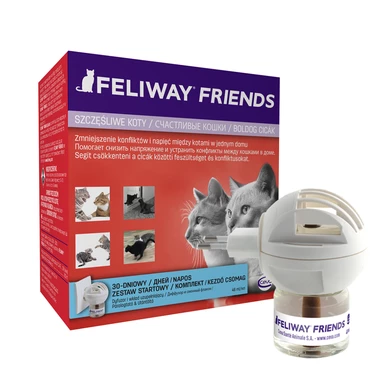 CEVA Feliway Friends - feromony poprawiające relację między kotami dyfuzor + wkład 48 ml, na 30 dni