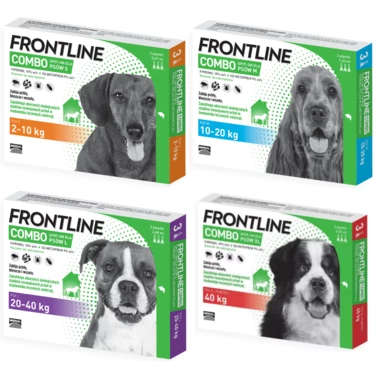 FRONTLINE Combo - krople przeciw pchłom i kleszczom dla psów