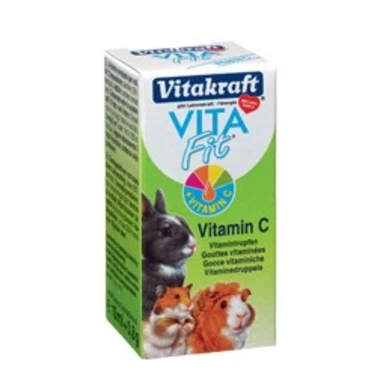 VITAKRAFT Vita fit witamina C dla gryzoni w kroplach 10 ml + 0,8 g