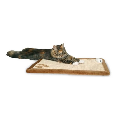 TRIXIE sizalowa mata - dywanik do drapania z zabawką dla kota