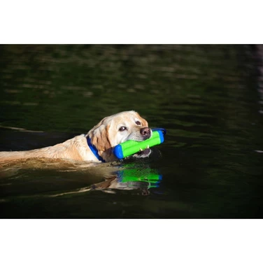 CHUCKIT! Amphibius Bumper - pływający, piankowy aport z liną dla psa 23 cm - 7