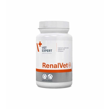 VETEXPERT RenalVet - preparat dla psów i kotów z objawami niewydolności nerek 60 kapsułek