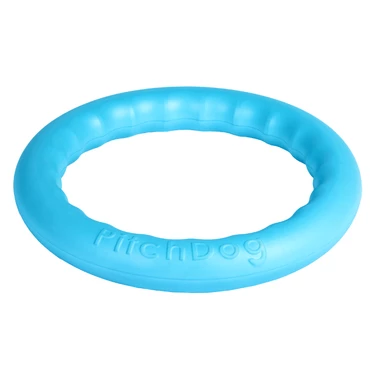 PITCHDOG - lekkie i wytrzymałe ringo dla psa z pianki, niebieskie