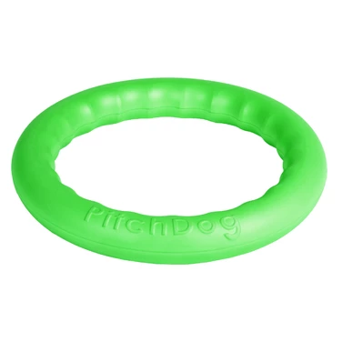 PITCHDOG - lekkie i wytrzymałe ringo dla psa z pianki, zielone