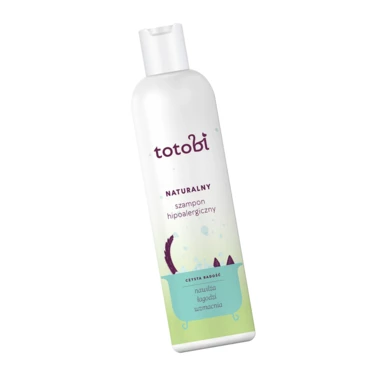 TOTOBI naturalny szampon hipoalergiczny dla psów i kotów - łagodzący, bezzapachowy 300 ml - 2