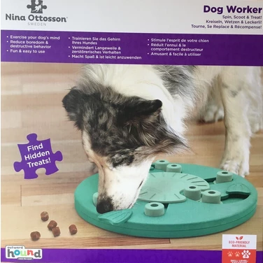 OUTWARD HOUND Nina Ottosson Dog Worker - zabawka interaktywna, łamigłówka dla psa, poziom 3 - 2