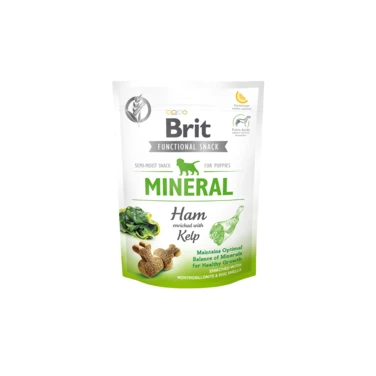 BRIT Functional Snack Mineral - przysmaczki dla szczeniąt z szynką i algami 150 g