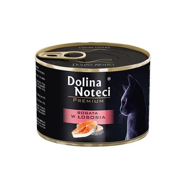 DOLINA NOTECI Premium - bezzbożowa, mokra karma dla kota bogata w łososia
