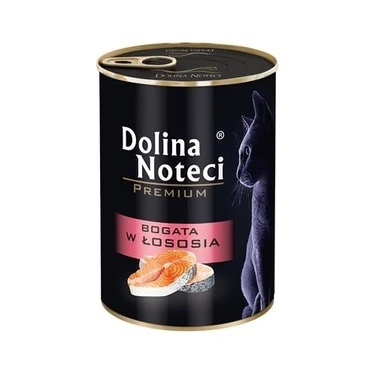DOLINA NOTECI Premium - bezzbożowa, mokra karma dla kota bogata w łososia - 2