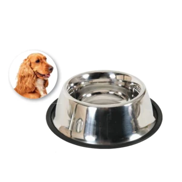 ZOLUX miska metalowa dla psa z długimi uszami 0,95l
