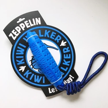 KIWI WALKER Zeppelin - pływający aport dla psa z liną, niebieski - 2