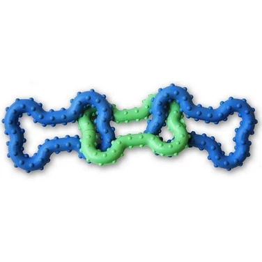 PETSTAGES Bone Tugz - pomysłowy gryzak dla szczeniąt i małych psów, do gryzienia i przeciągania