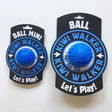 KIWI WALKER Ball - pływająca piłka dla psa, niebieska - 3