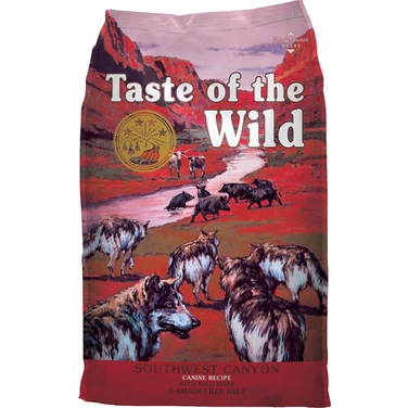 TASTE OF THE WILD Southwest Canyon - bezzbożowa, sucha karma dla psa, wołowina i dziki 2kg