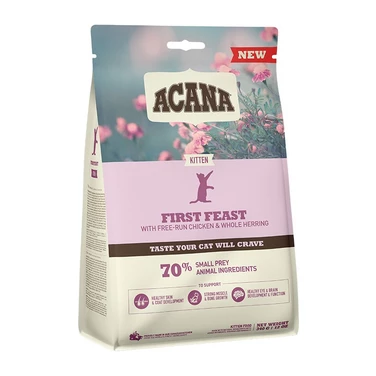 ACANA First Feast Kitten - sucha karma dla kociąt, kurczak, indyk, śledź 340g