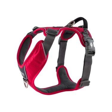DOG COPENHAGEN Comfort Pro - mocne i lekkie szelki dla psa typu guard z wygodną rączką, czerwone 