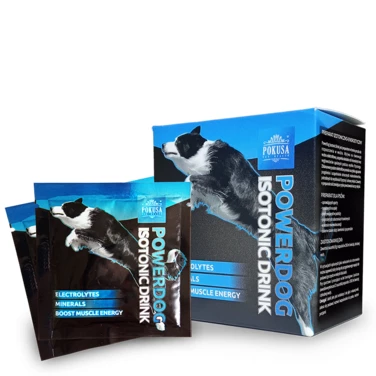 POKUSA PowerDog Isotonic Drink - preparat izotoniczno- energetyczny dla psów 12 saszetek
