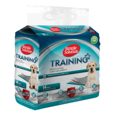 SIMPLE SOLUTION Puppy Training Pads -  chłonne podkłady higieniczne dla szczeniąt 14 szt.