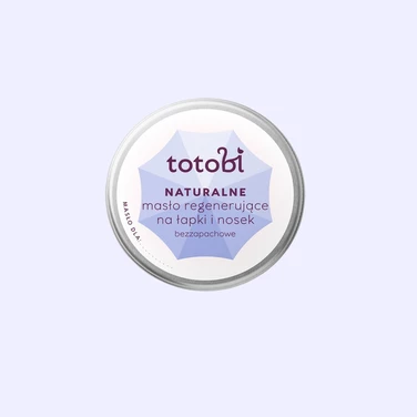 TOTOBI - naturalne masło regenerujące na łapki, nosek i skórę dla psów i kotów 50ml