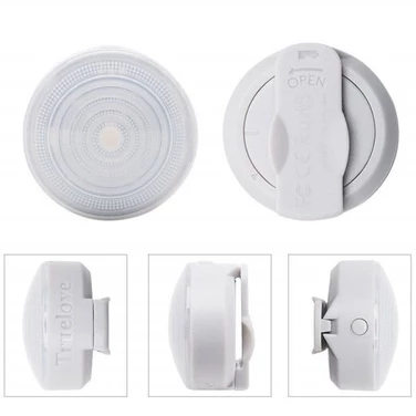 TRUELOVE Safety Led Light - świecąca zawieszka LED dla psa, pasująca do szelek Truelove, biała - 3