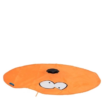 Coockoo Hide - interaktywna zabawka dla kota 2 w 1, pogoń za ukrytą ofiarą, pomarańczowa