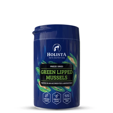 HOLISTA Green Lipped Mussel - sproszkowana, liofilizowana małża nowozelandzka