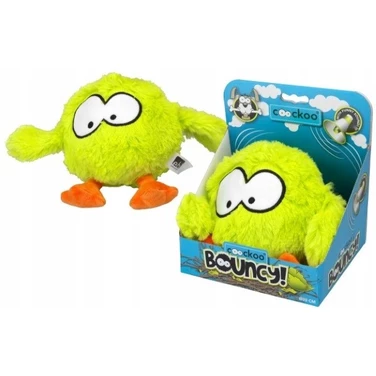 COOCKOO Bouncy - skacząca i grająca, interaktywna zabawka dla psa, zielona - 2