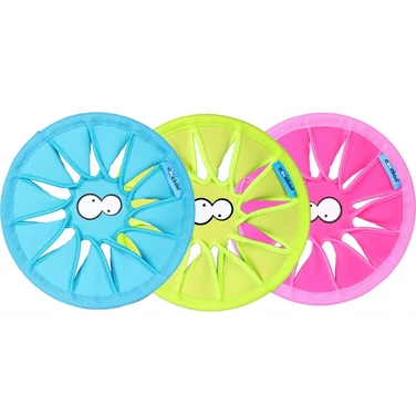 COOCKOO Twisty - lekkie, neoprenowe frisbee dla psa do zabawy w wodzie i na lądzie 24 cm