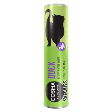 COSMA Snackies - liofilizowane przysmaki dla kotów, kaczka 21 g