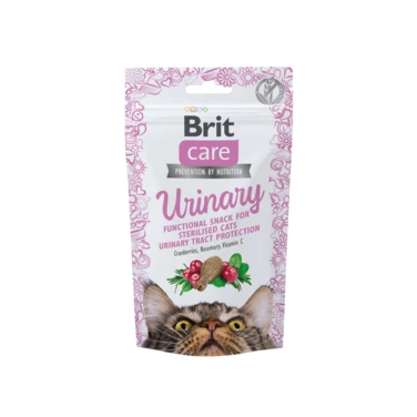 BRIT CARE Urinary Snack - bezzbożowe smakołyki dla kota wspomagające układ moczowy 50 g