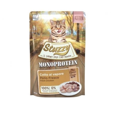 STUZZY Monoprotein - monobiałkowa, bezzbożowa karma dla kociąt, kurczak 85g