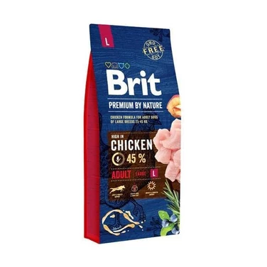 BRIT PREMIUM BY NATURE L - sucha karma dla psów dorosłych dużych ras 3kg