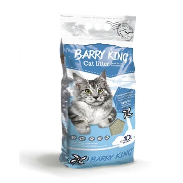 BARRY KING - drobny, zbrylający żwirek bentonitowy, bezzapachowy
