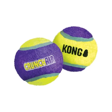 KONG® Crunchair - chrupiąca, wytrzymała piłka dla psa, zestaw 3 sztuk