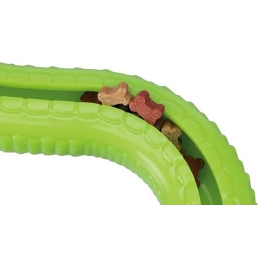 TRIXIE Snack-Snake - zabawka wąż na przysmaki z miękkiej gumy 42cm - 3