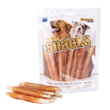 MAGNUM Snacks pałeczki - gryzaki dla psów, skóra wołowa owinięta mięsem kurczaka 250 g