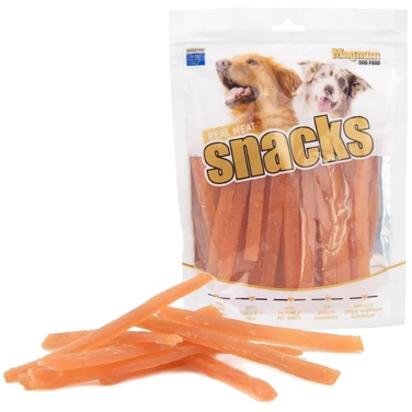 MAGNUM Snacks paski - miękkie przysmaki dla psów, kurczak 250 g