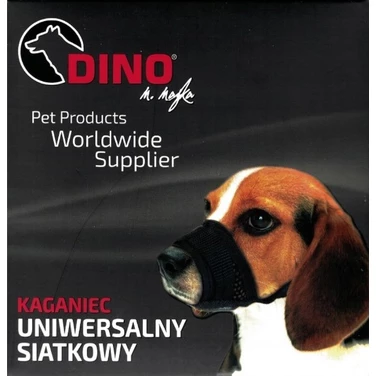 DINO - kaganiec weterynaryjny paskowy z nylonu 