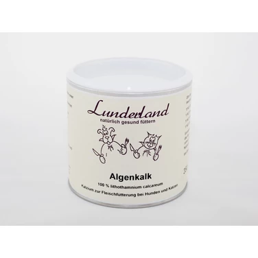 LUNDERLAND Algenkalk - wapń z alg Lithothamnium dla psów i kotów - 4
