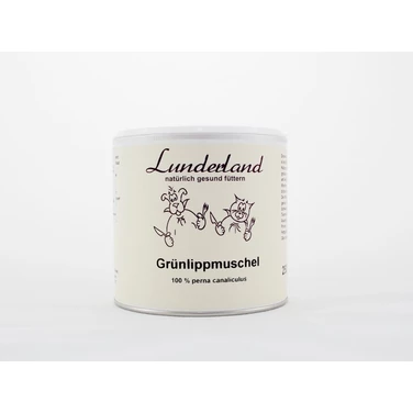 LUNDERLAND Grunlippmuschel - mączka z małży nowozelandzkich dla psów i kotów 100 g - 2