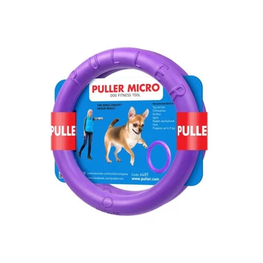 PULLER - lekkie i wytrzymałe ringo dla psa z pianki, micro